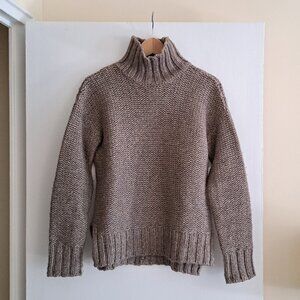 Aritzia Brown Turtleneck Sweater